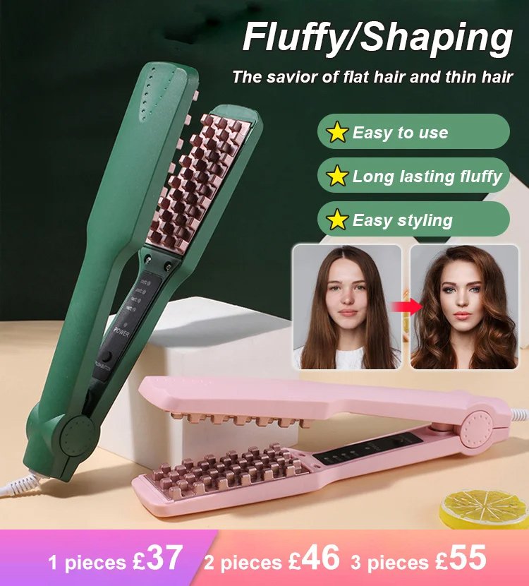 Hair Crimper Volumizing Hair Iron