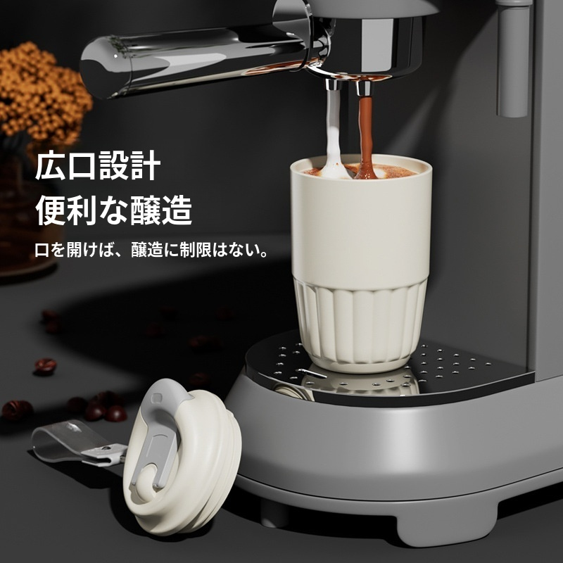 男女兼用ポータブルセラミック保温マグカップライナー保温コーヒー保温マグカップアウトドアウォーキング保冷ポータブル保温マグカップ