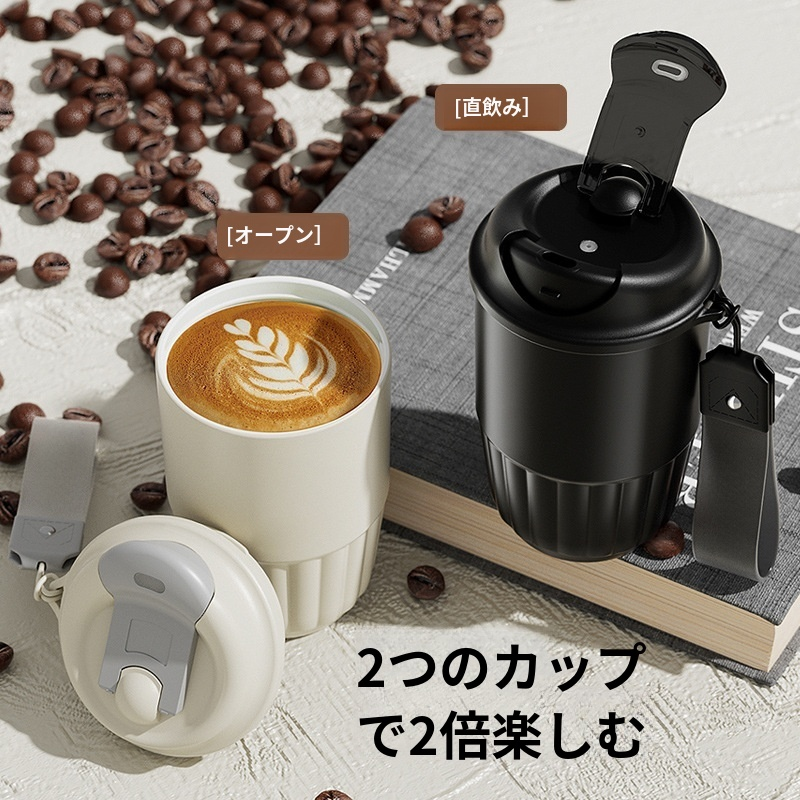 男女兼用ポータブルセラミック保温マグカップライナー保温コーヒー保温マグカップアウトドアウォーキング保冷ポータブル保温マグカップ