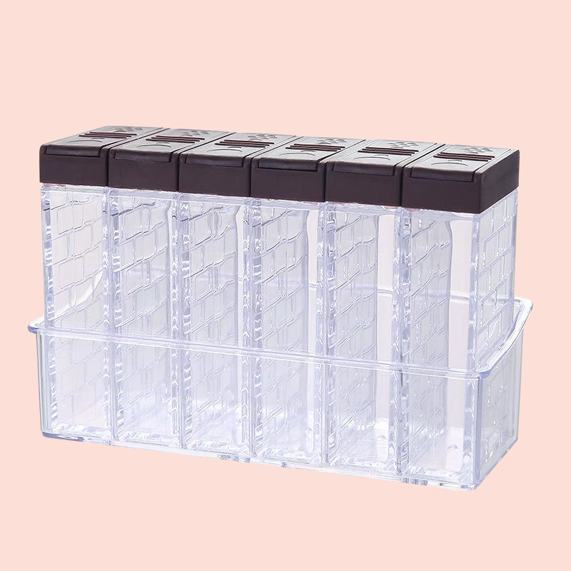 Practical kitchen seasoning box storage box household seasoning bottle combination pack