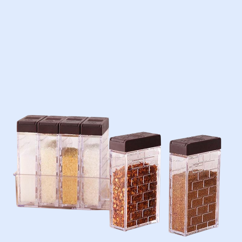 Practical kitchen seasoning box storage box household seasoning bottle combination pack