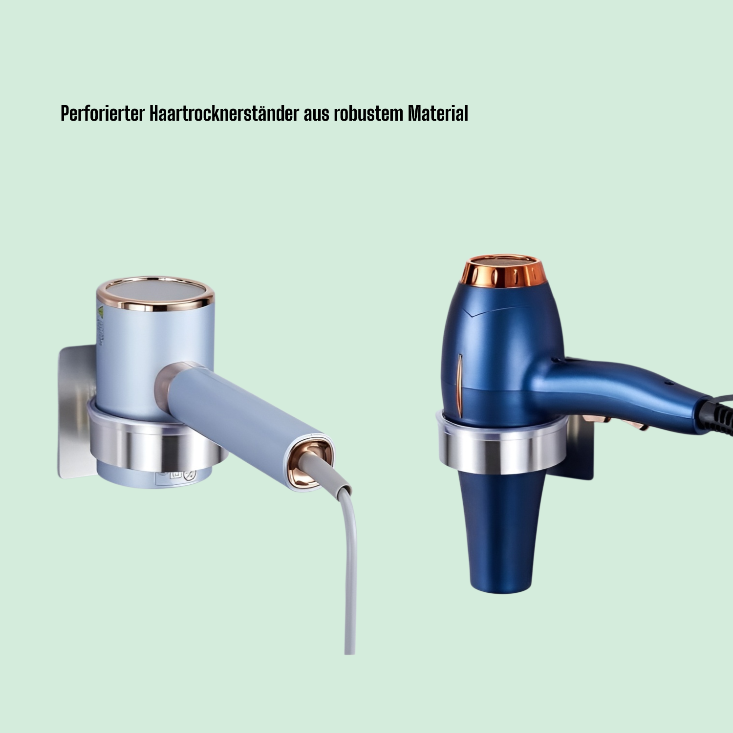 Perforierter Haartrocknerständer