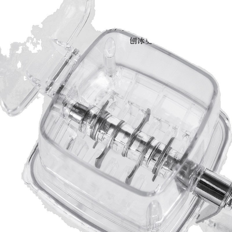 เครื่องทําน้ําแข็งไสขนาดเล็กแบบแมนนวล