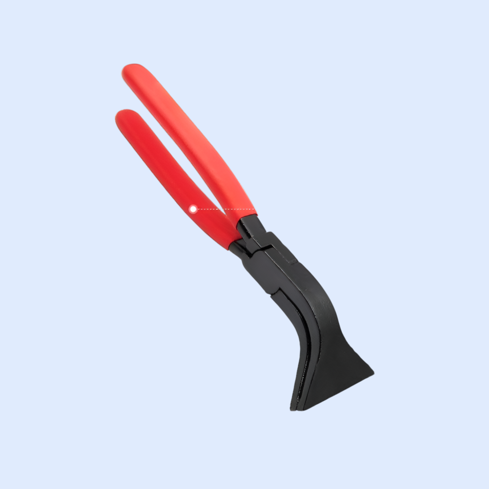 كماشة ثني مقاومة للصدأ، كماشة صاج بمقبض مانع للانزلاق وفم مسطح