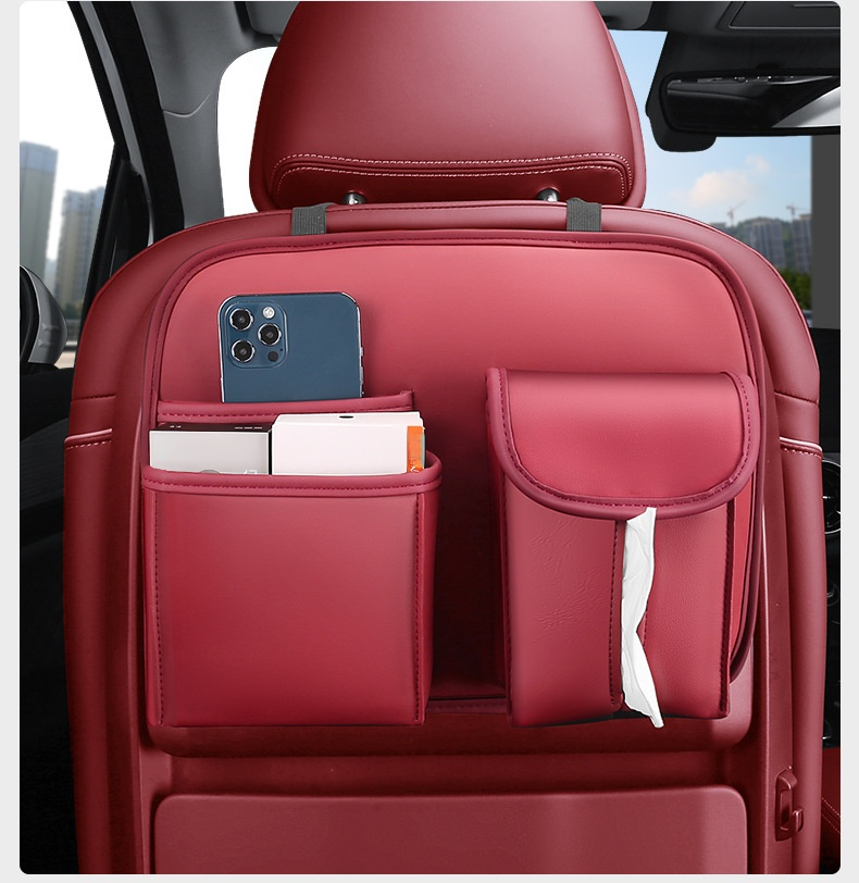 家族旅行に最適な車のシートバック収納バッグ