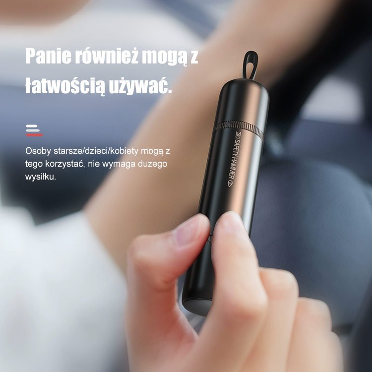 Młotek bezpieczeństwa do samochodu
