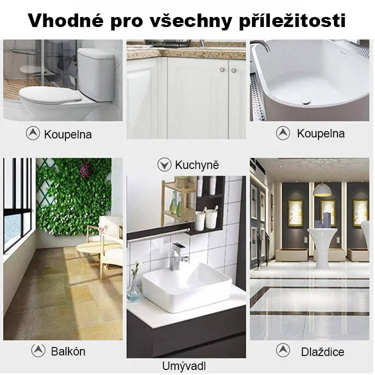 Průhledný vodotěsný zázrak