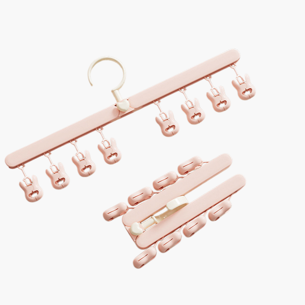 Multi functional foldable clothes hanger