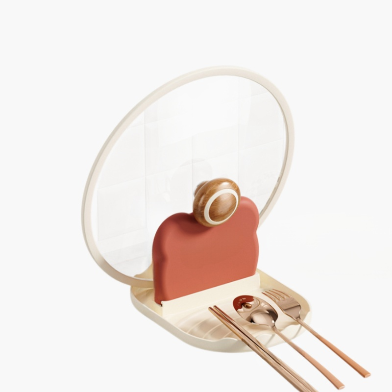 キッチンスパチュラスプーン収納鍋蓋ラック