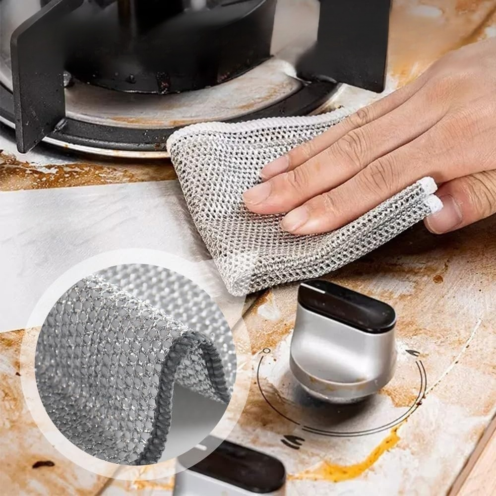 鋼絲絨洗碗抹布