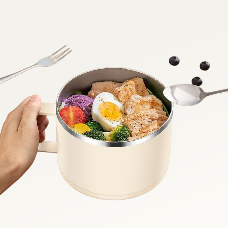 학생 기숙사 라면 그릇 직장인 스테인리스 도시락통