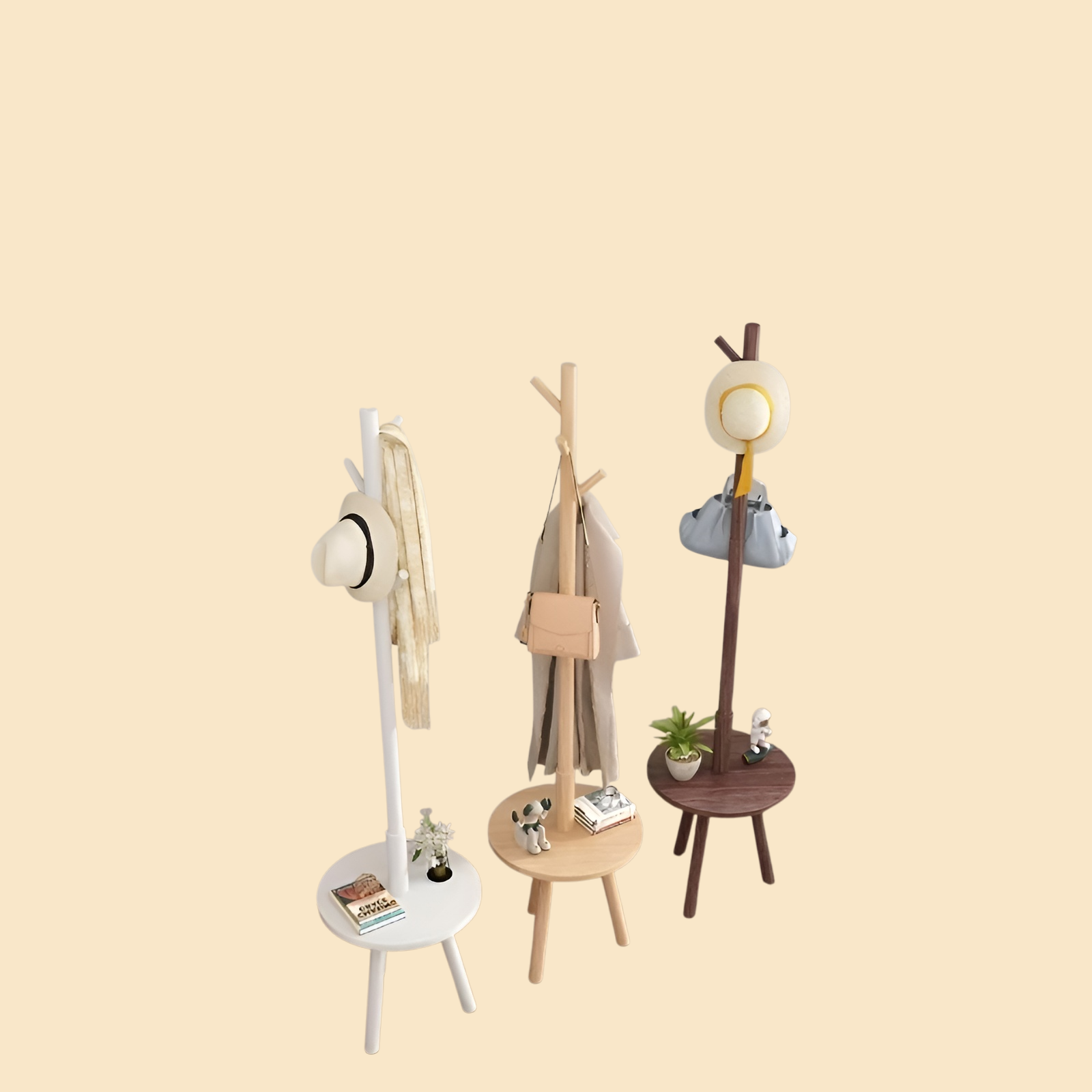 거실 착지식 옷걸이