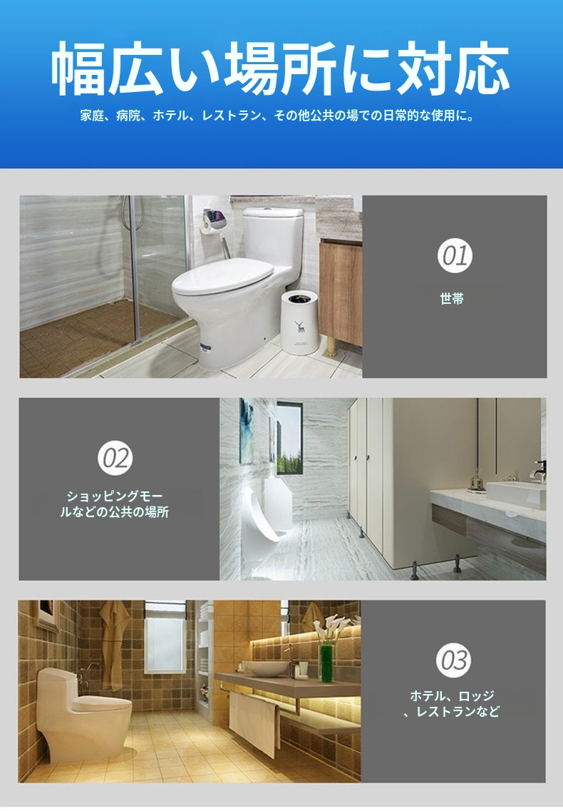 簡単に使える便器クリーナーの使用方法