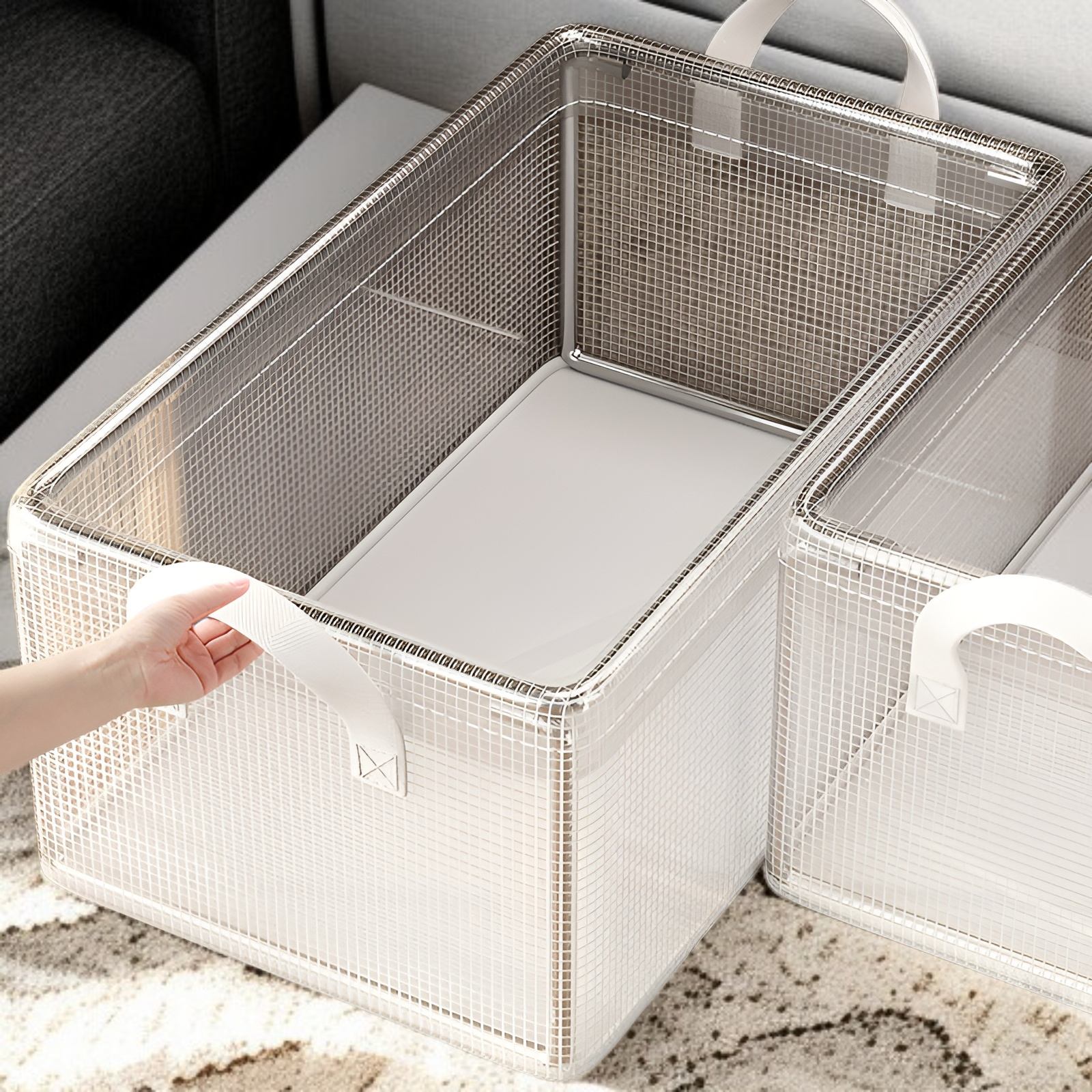 8個パック 衣類収納ボックス 家庭用衣類・パンツ収納ボックス ワードローブ 階層型収納 アーティファクト収納フレーム バスケット