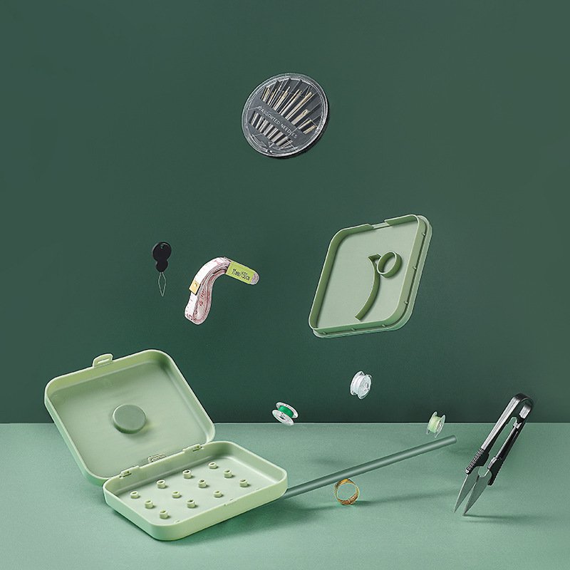 【ชุดคุ้มค่า 34 ชิ้น】ชุดเครื่องมือเย็บผ้าด้วยเข็มตาใหญ่