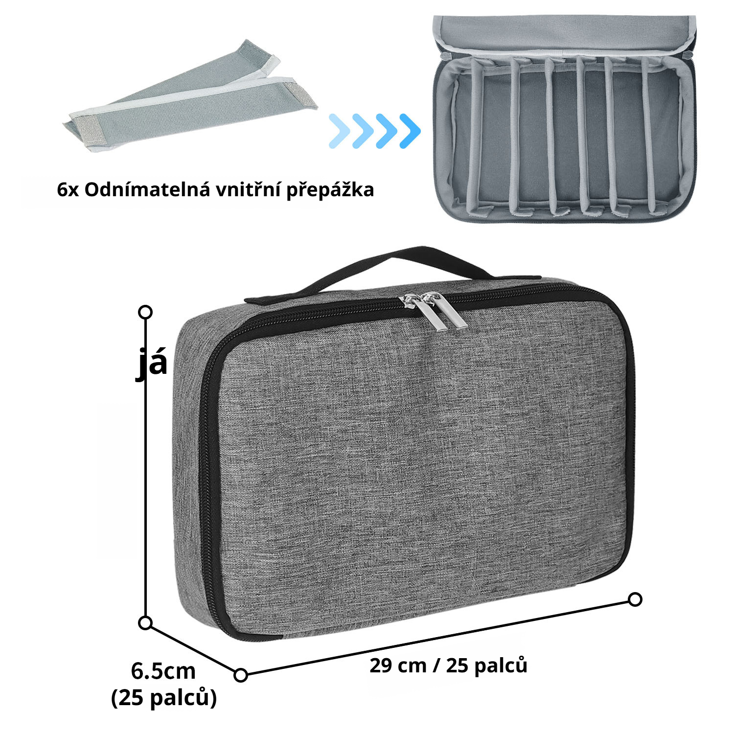 Cestovní pouzdro na brýle