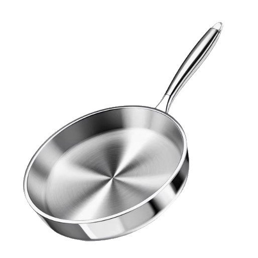 Nerezová nepřilnavá pánev