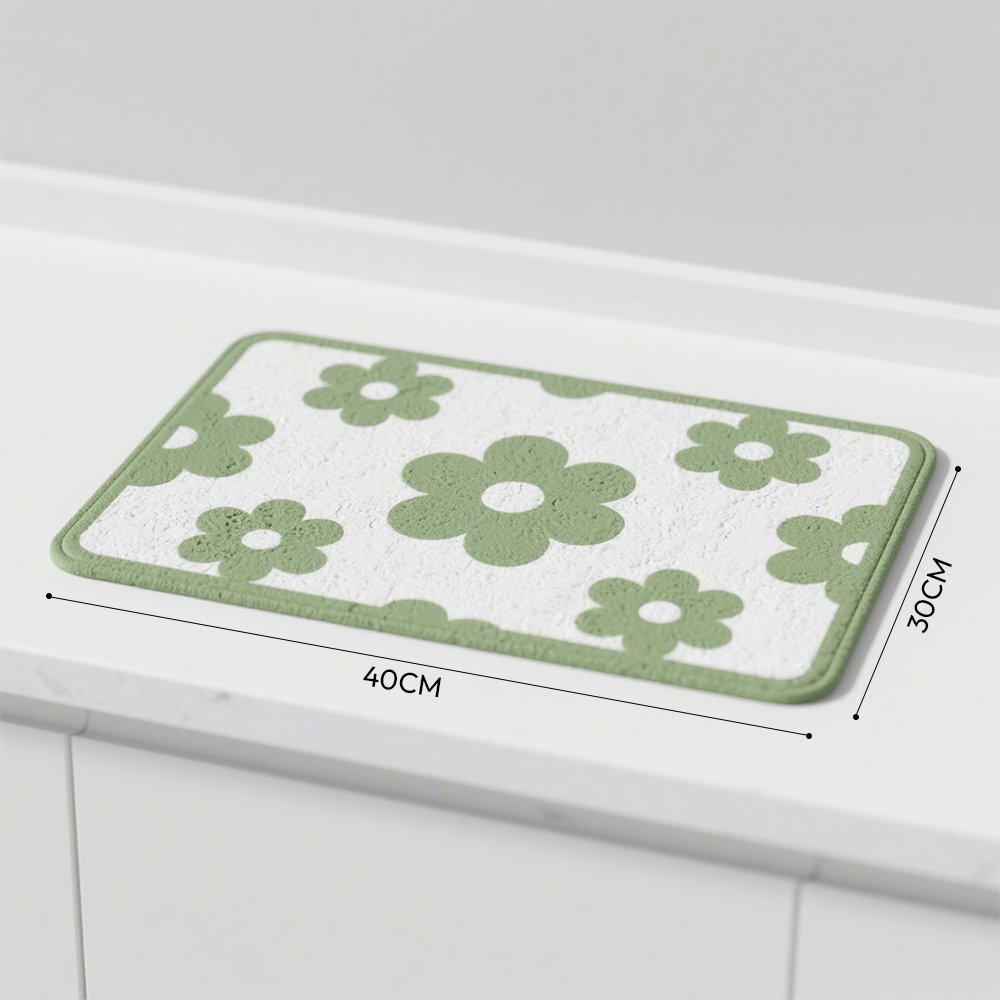 Schnellablaufunterlage für hygienische Küchenarbeitsplatten