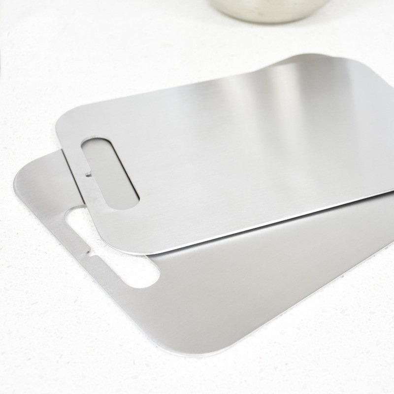 Nerezová ocel zahuštěná zelenina deska domácí ovoce a zelenina