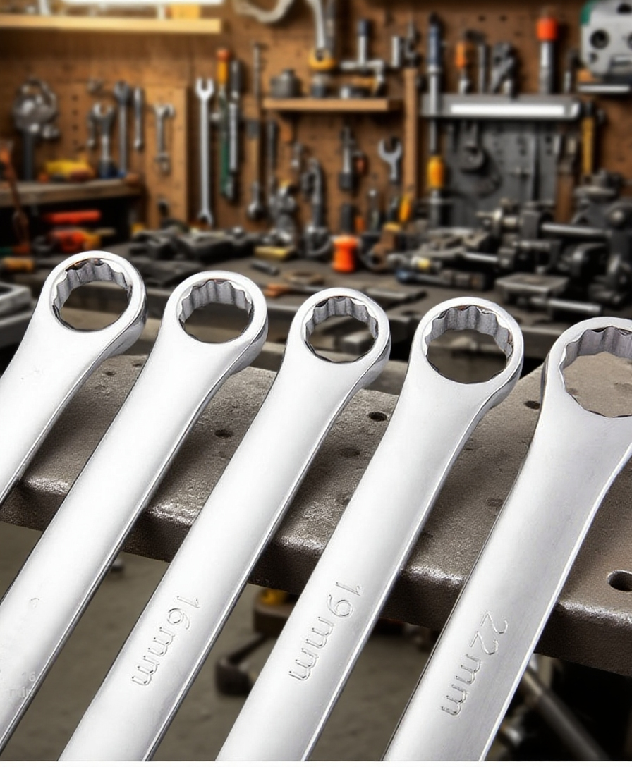 Univerzální klíč na auto s květinovým profilem pro opravy