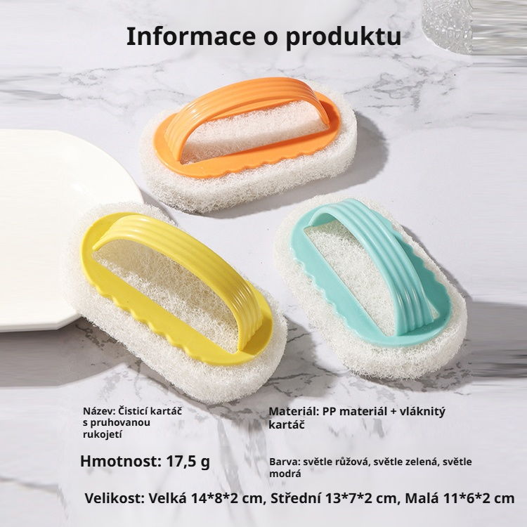 Houbičkový kartáč s rukojetí