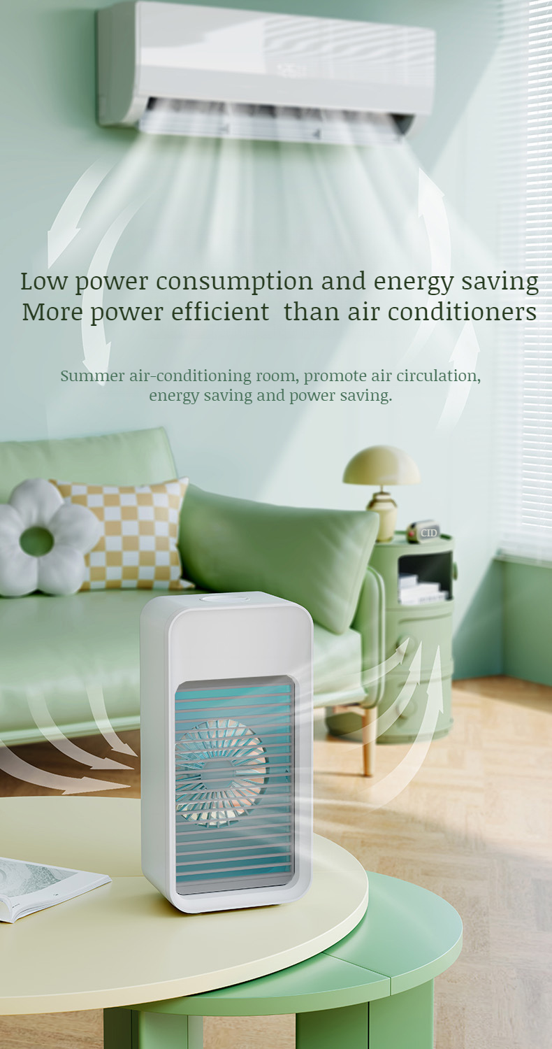 Portable desktop air cooler for home and office