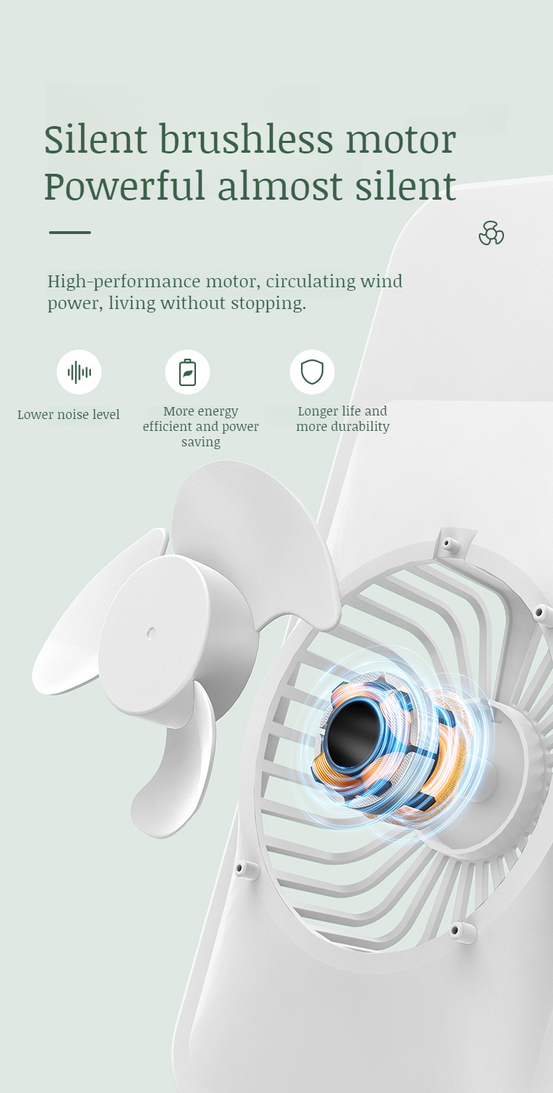 Personal desktop fan for cooling and humidification