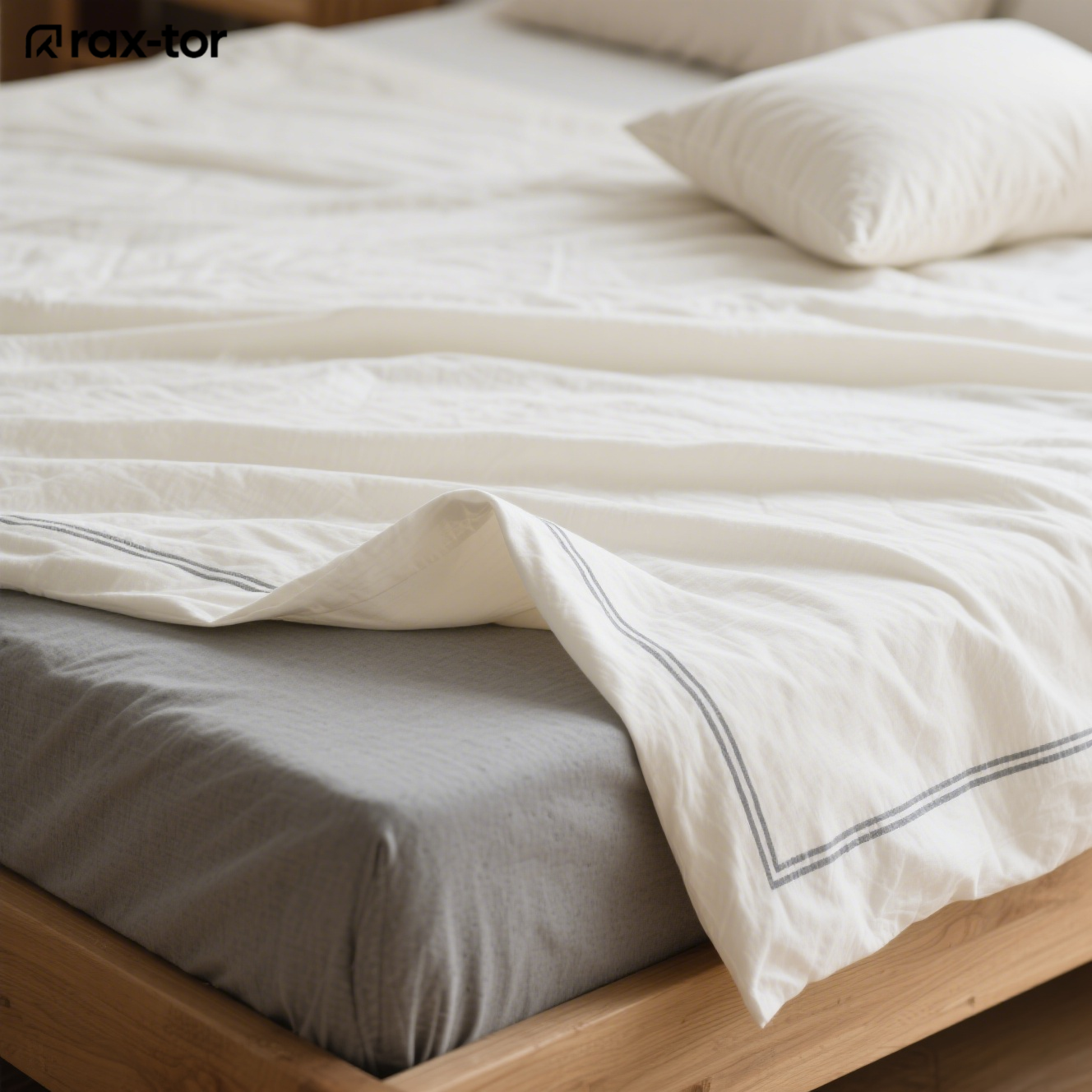 Sábana con rayas minimalistas