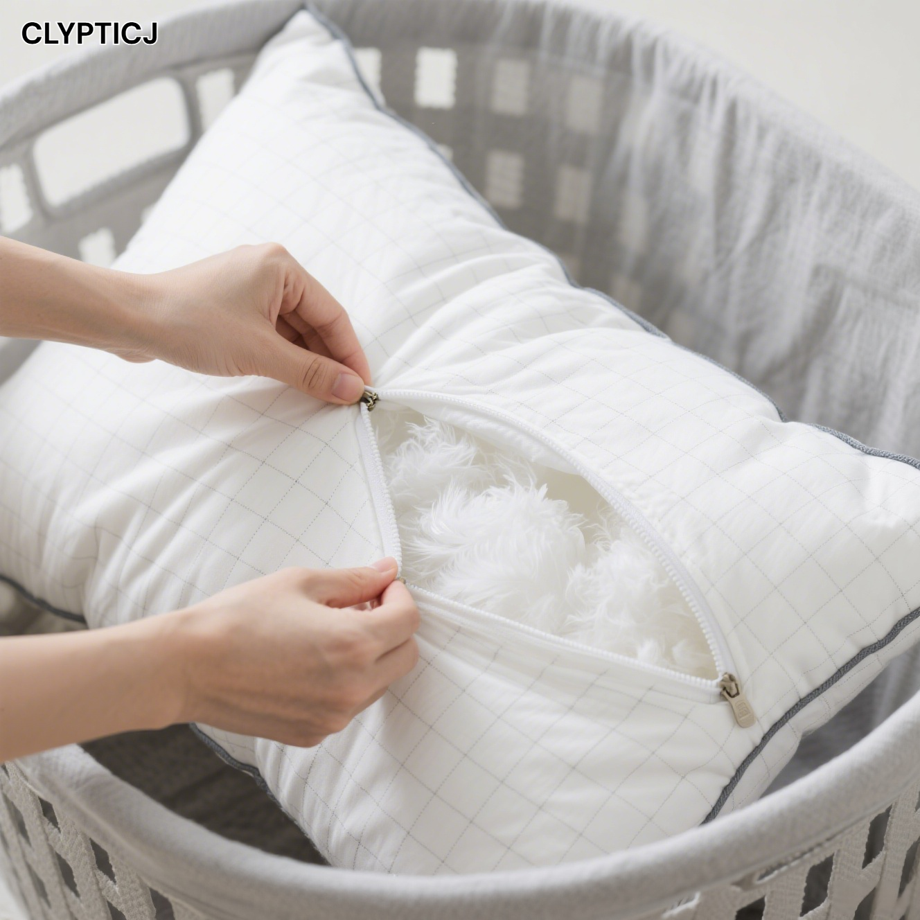 Almohada de algodón para ayudarte a dormir.