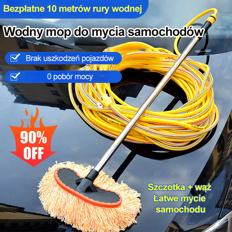 Bezelektryczny zestaw do mycia samochodu