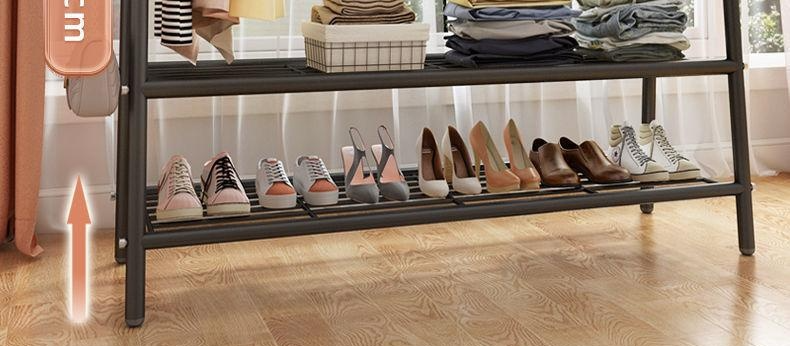 공간 절약형 접이식 빨래 건조대