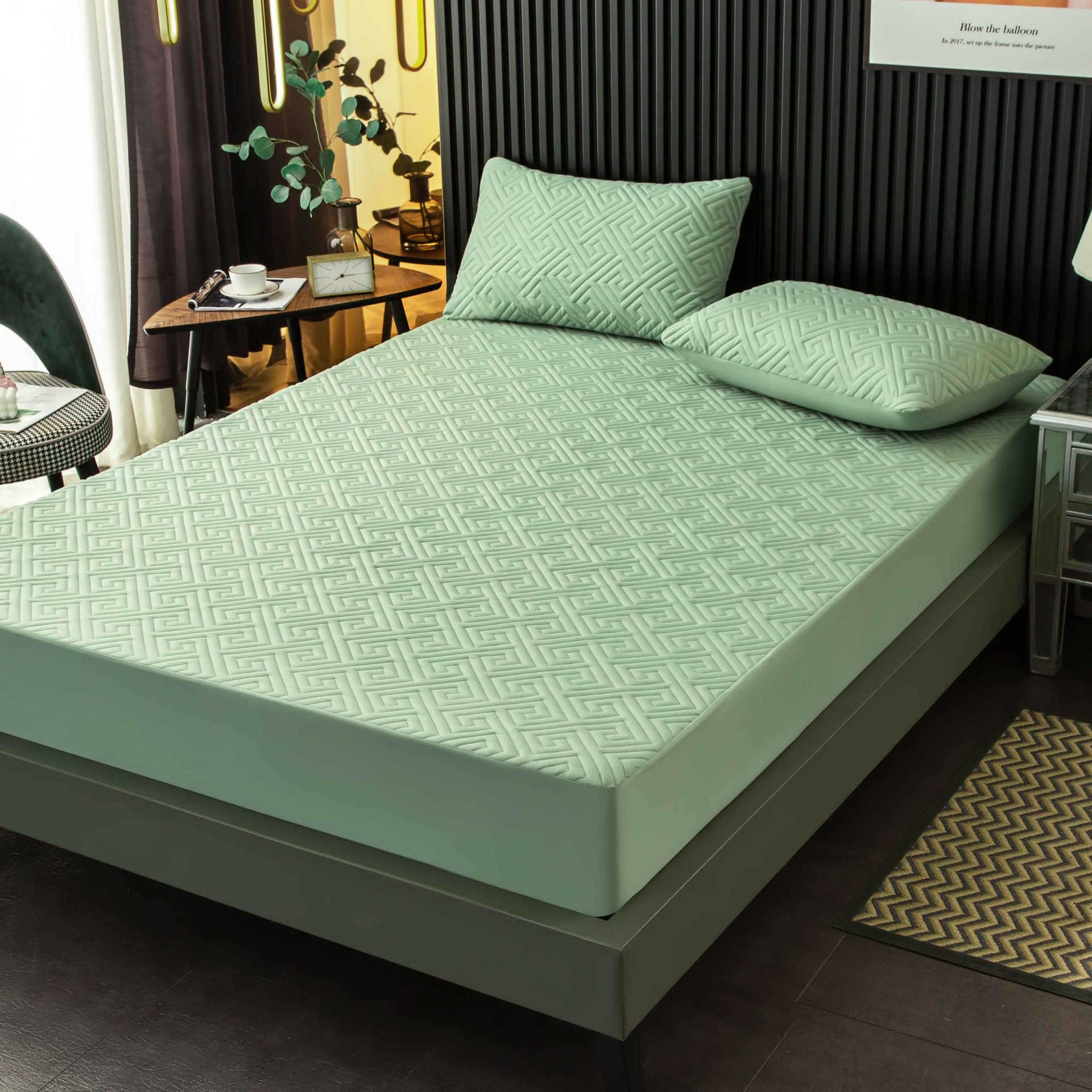 ชุดผ้าปูที่นอนกันน้ำ 3 ชิ้นใช้ได้ตลอดทั้งปี