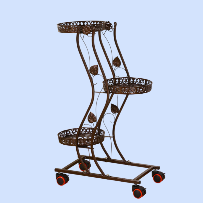 欧風鉄芸多層花架