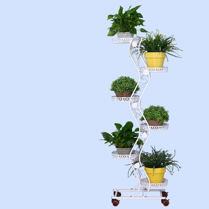 欧風鉄芸多層花架