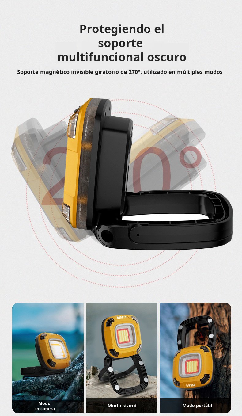Luz de emergencia versátil para cualquier situación