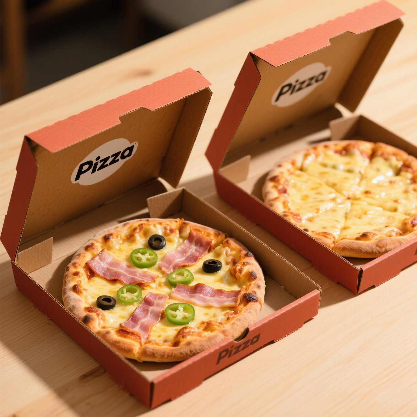 4-Zoll Hawaii Pizza Snack im 2er-Pack