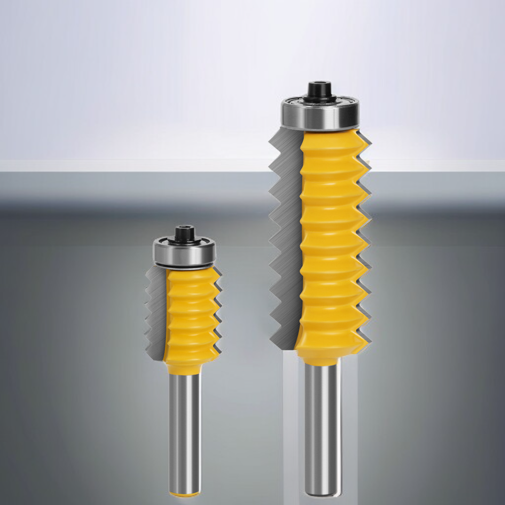 8mm shank Multi-tooth mortise and tenon cutter Woodworking cutter Line cutter Grooving cutter Wavy s