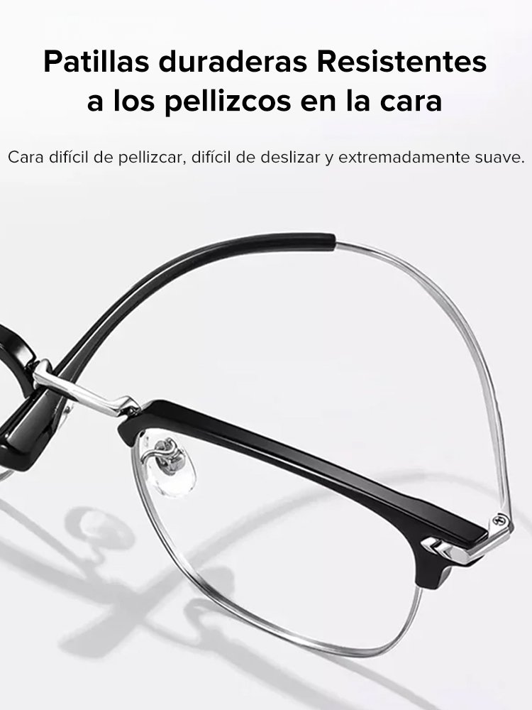 Protege tus ojos con inteligencia: Filtro azul y enfoque automático en un diseño único.