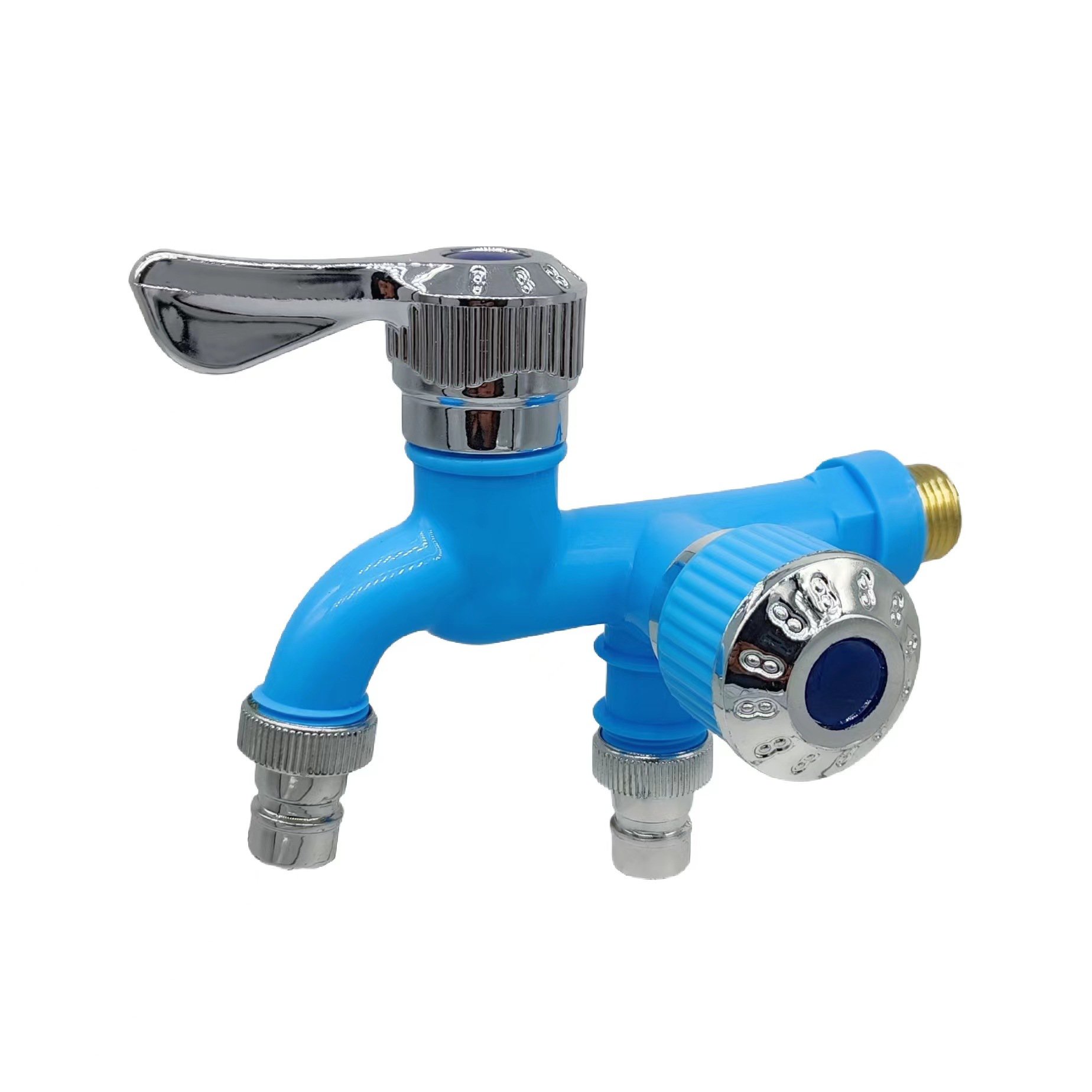 多機能二口水栓