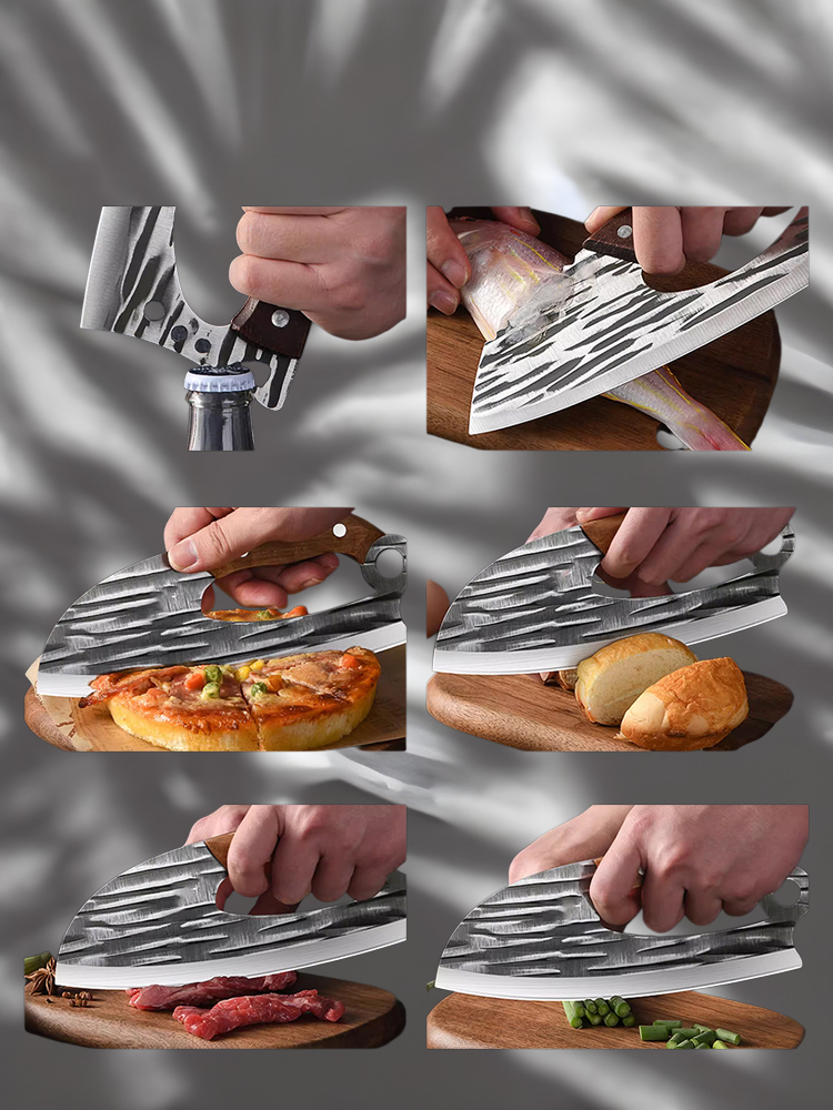 날카로운 수제 단조 식칼