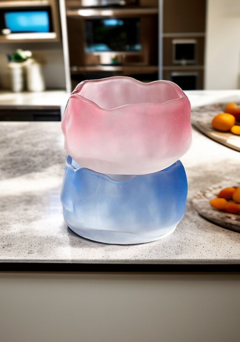 インテリアに映える青色ティーコースター