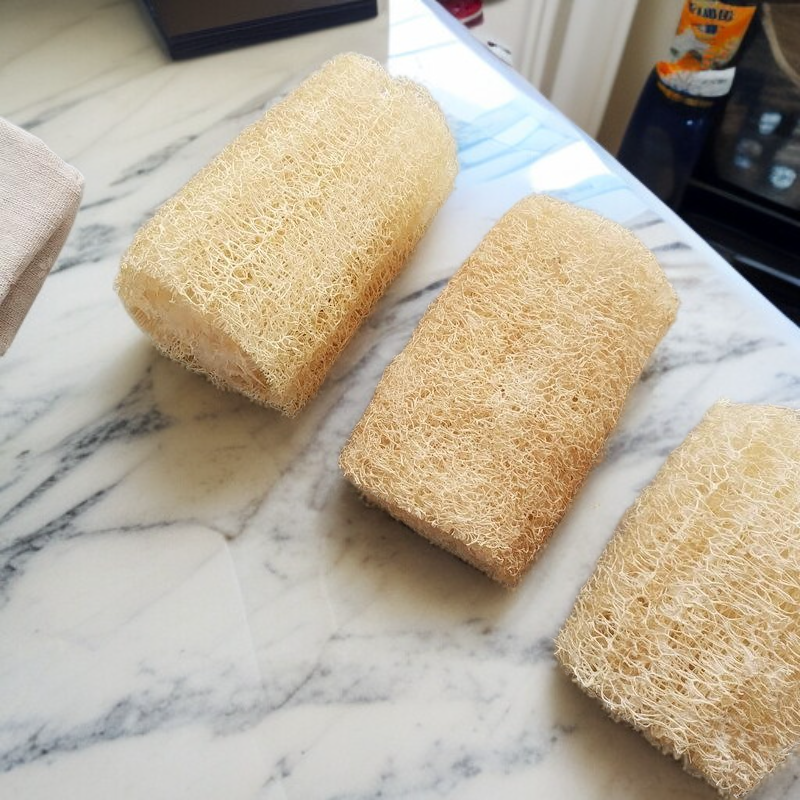 루파 냄비와 설거지 스크러버