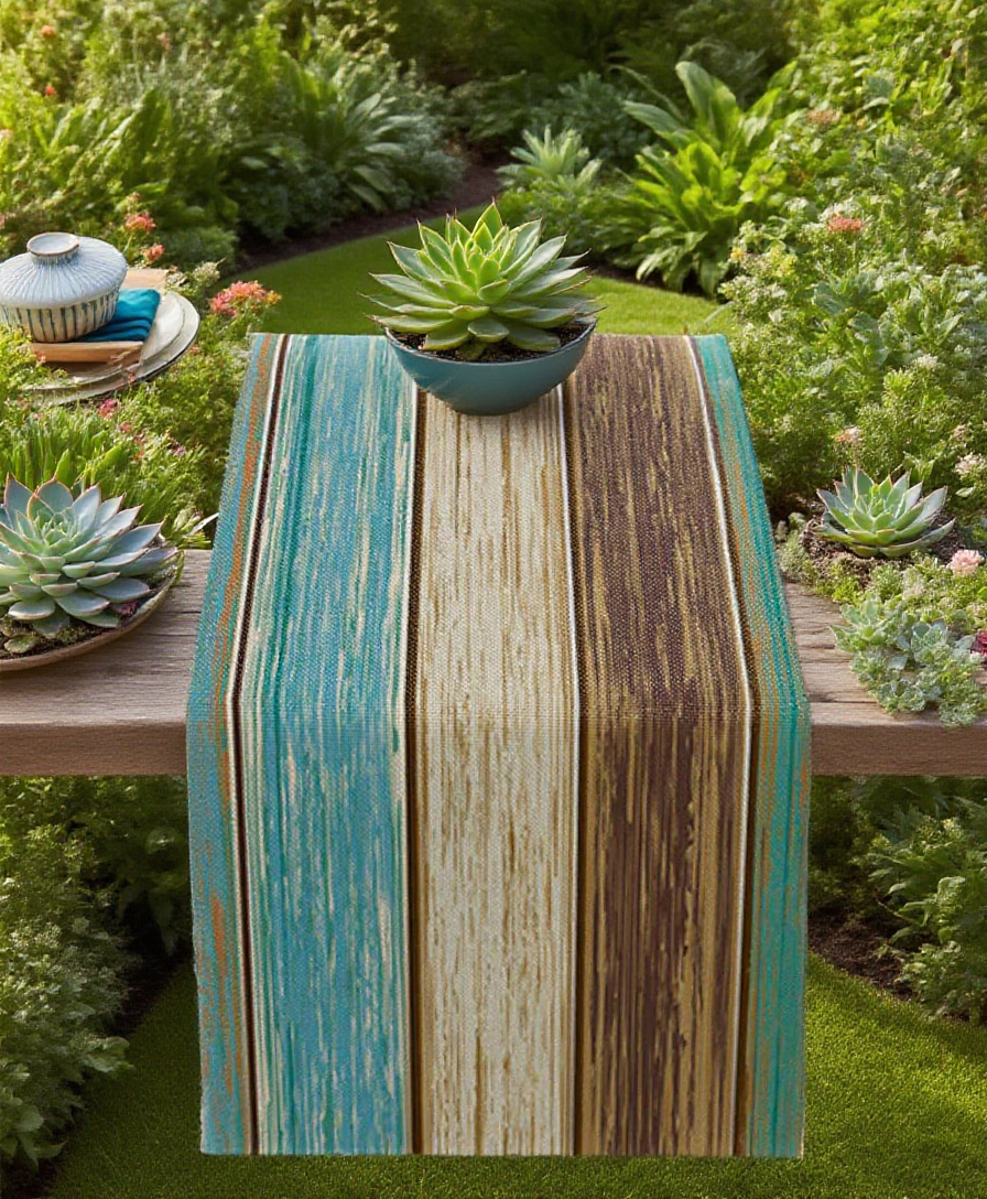 北欧風インテリアに合う亜麻テーブルフラッグ