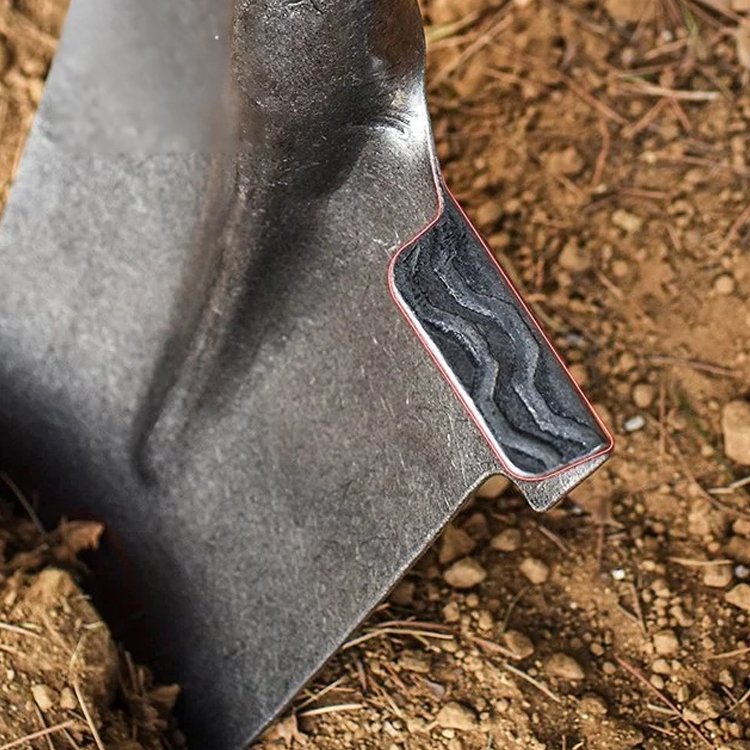 Manganstahl verstärkte Pflanzschaufel für Baumgrabungen