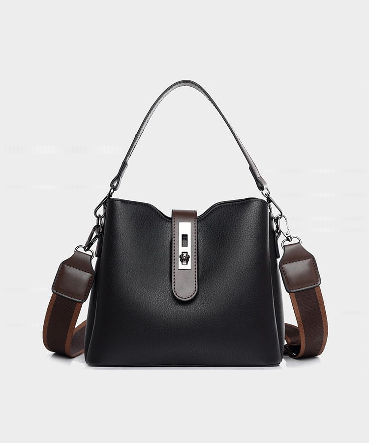 【残り在庫87点、全品80％オフ 】「栃木レザー」純手作りレトロ風バケツバッグ