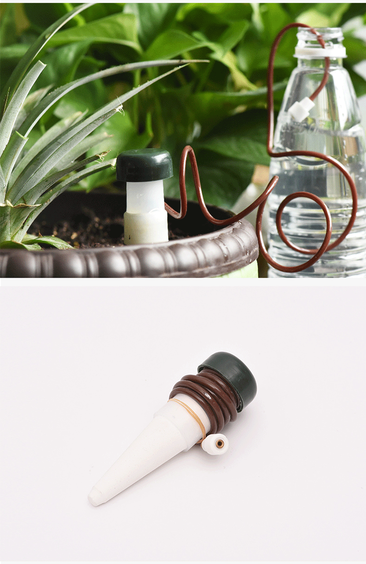 Automatický zavlažovací systém v domácím interiéru