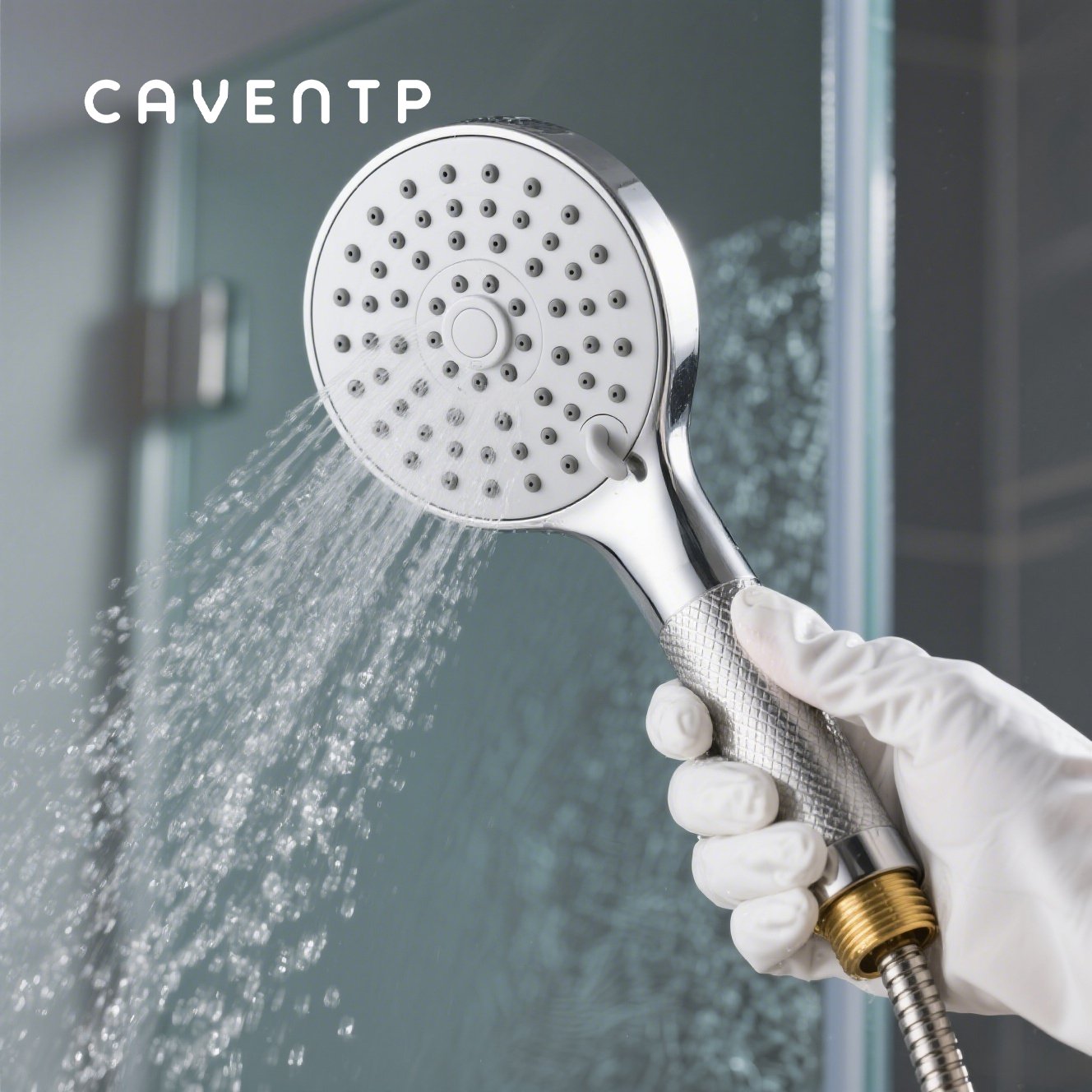 Duschkopf aus Edelstahl