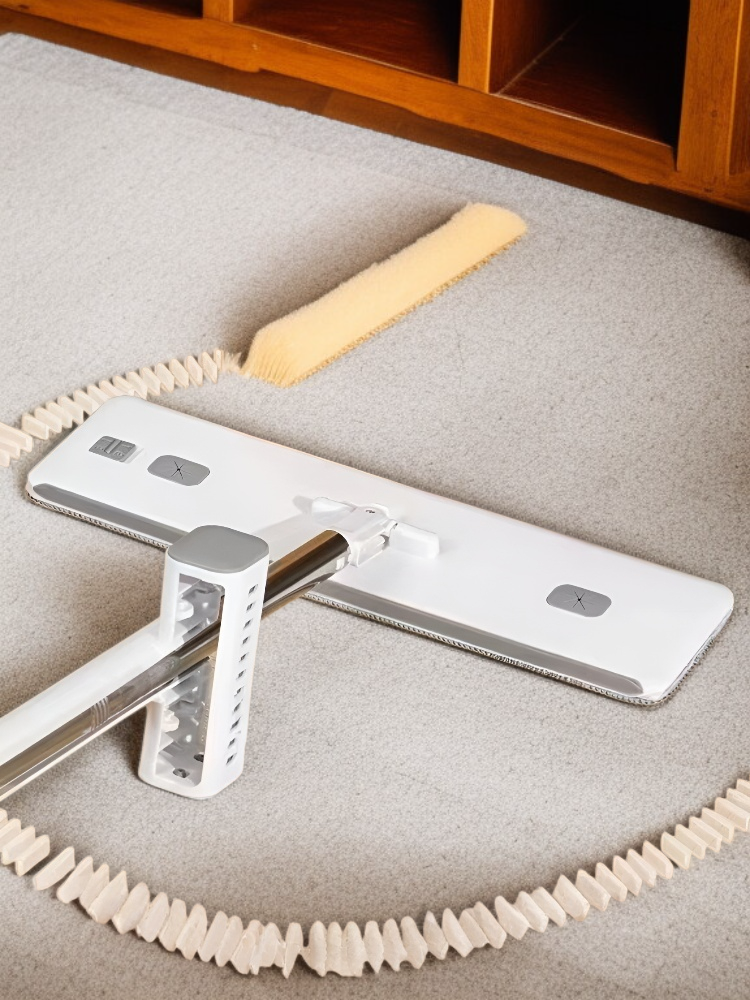 원터치 업그레이드 손세탁 가정용 밀대 슬래브 밀대 건습 겸용 밀대 공구