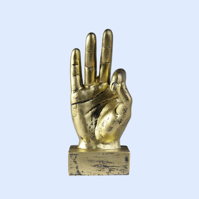 European style resin finger ornaments