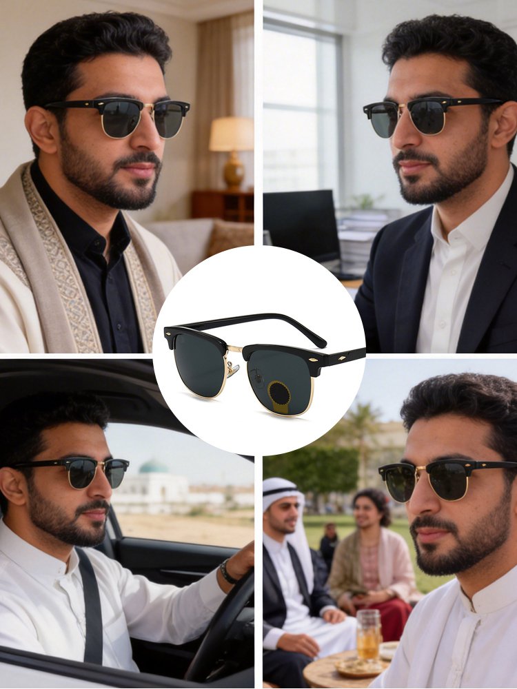 نظارات شمسية مضادة للوهج بتصميم المسامير، الأكثر مبيعاً